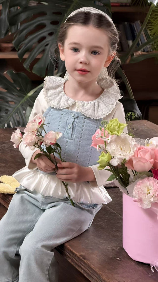 aiai collar shushu tee (95-140cm)