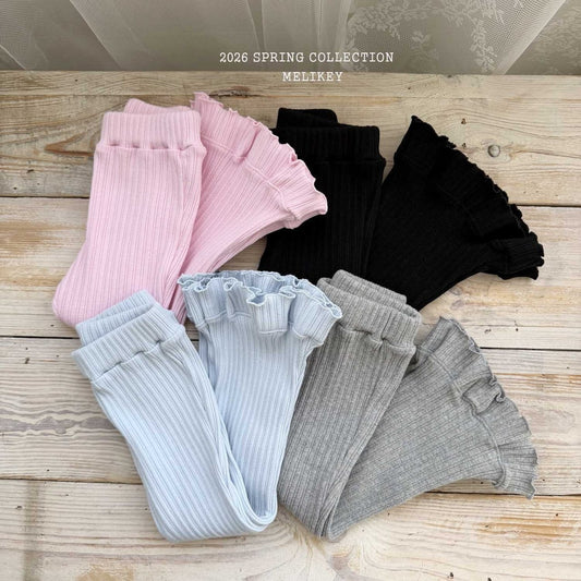 melikey V necked frill bootcut (~80-140cm)