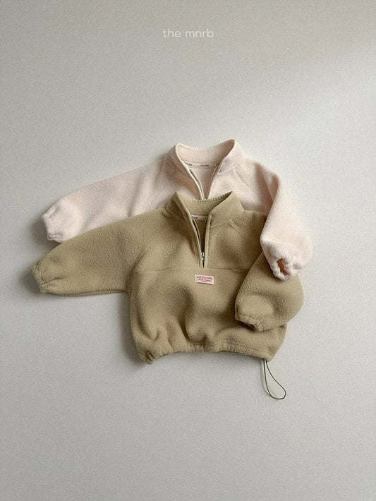 minirobe king fleece half zip up (70-110cm)