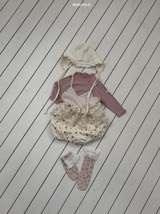 bebeholic bunny rib tee (3-18m)