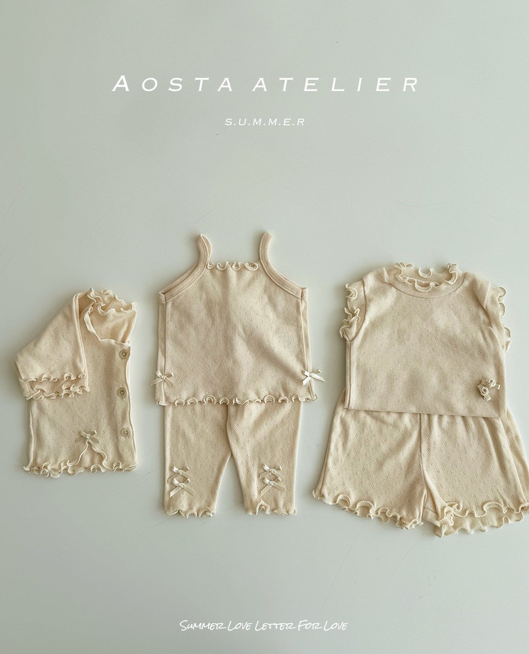 Aosta camellia short pants (70-110cm)