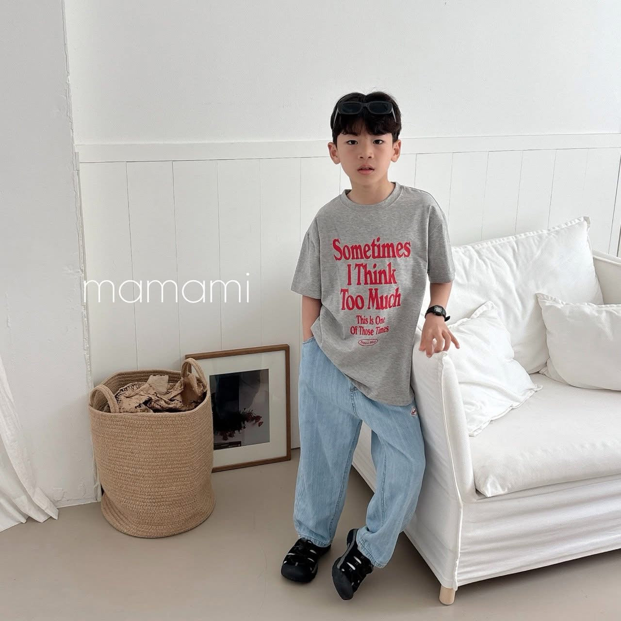 Mamami 親子款 - 英文字母tee (kids & adult )