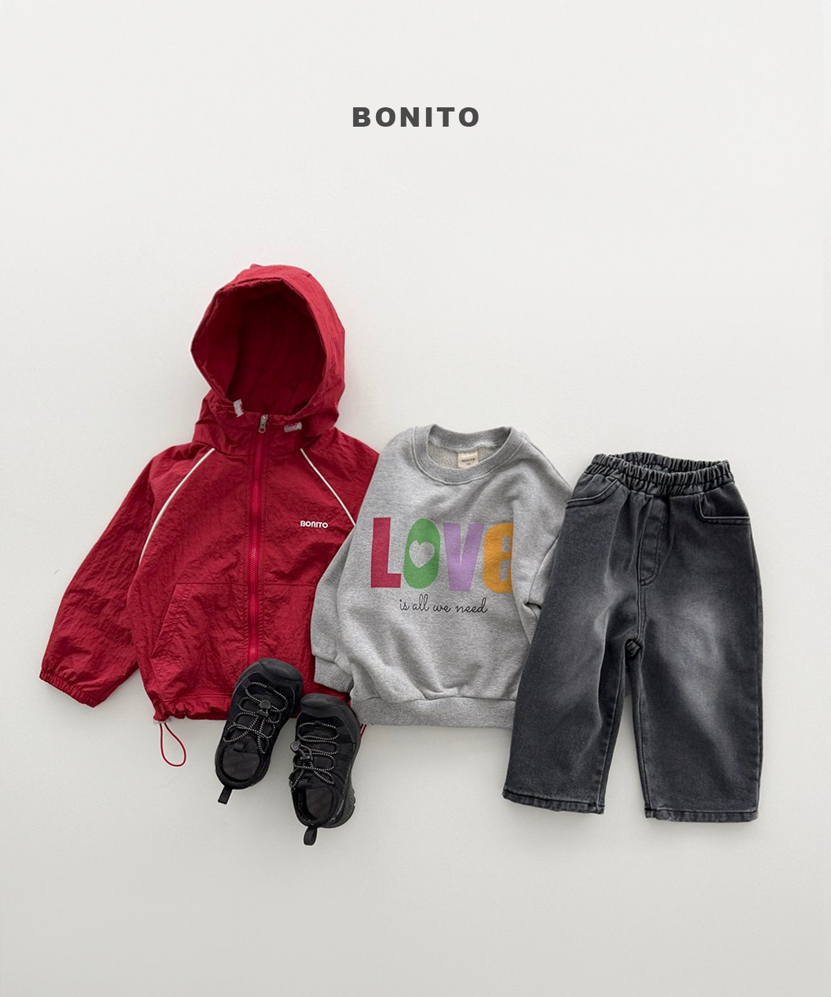 bonito brushed denim pants (~80-140cm)