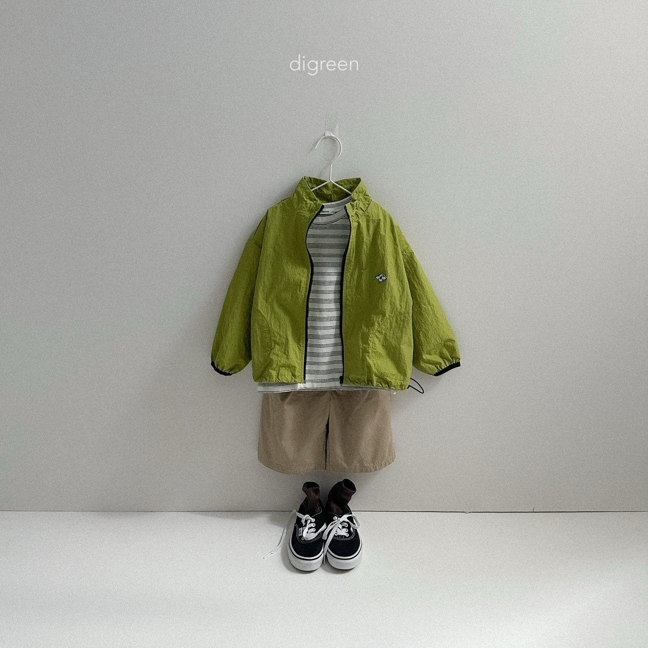 digreen pinstripe t-shirt (90-130cm)