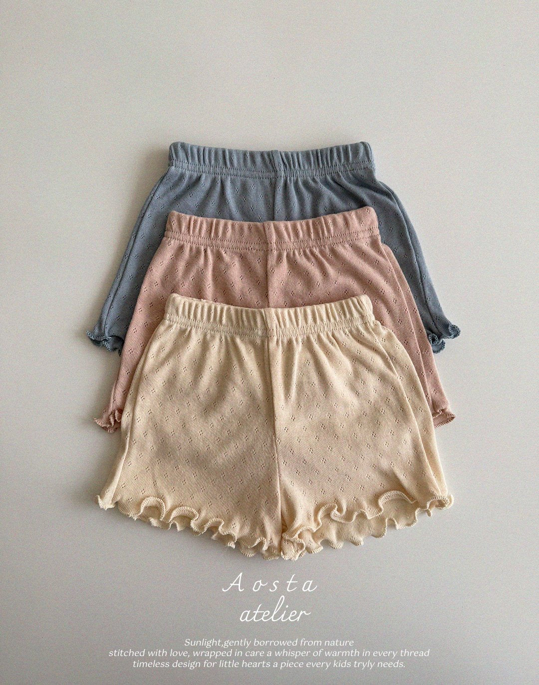 Aosta camellia short pants (70-110cm)