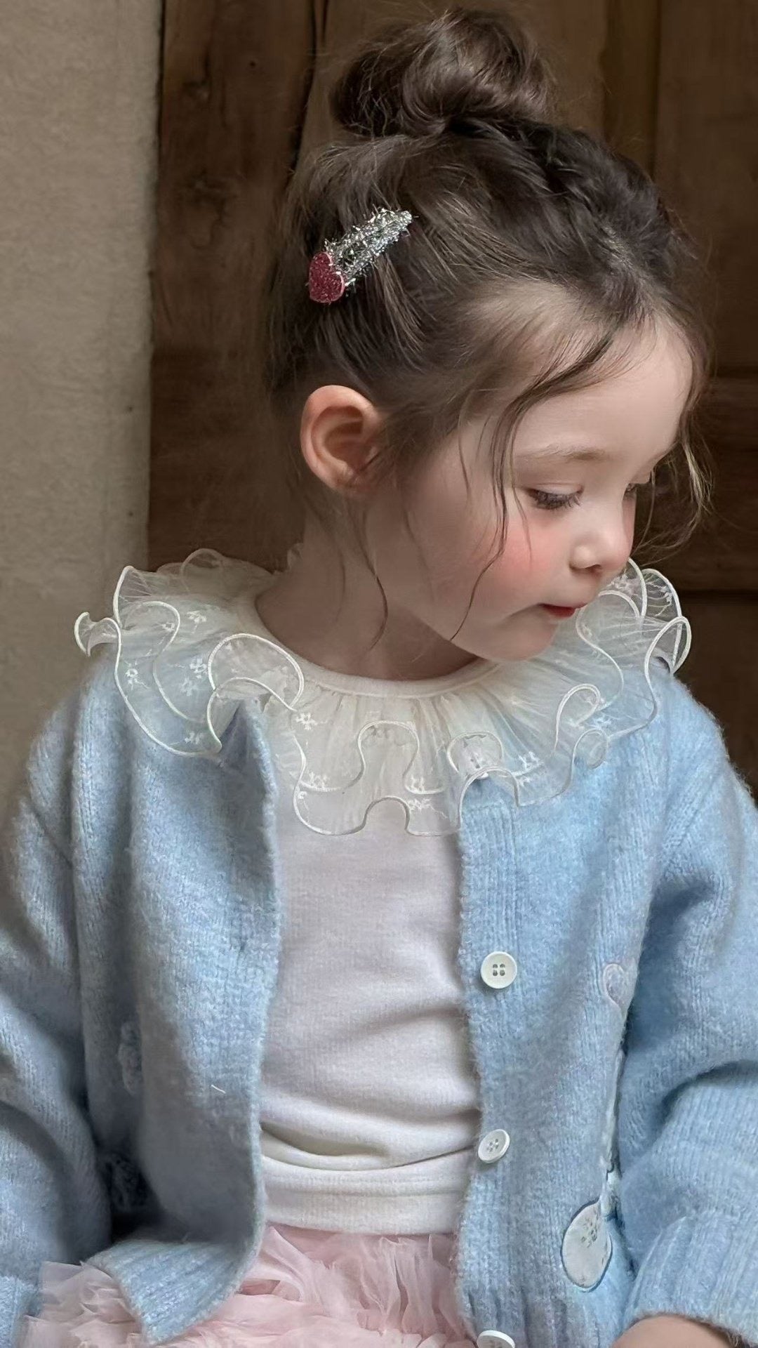 aiai peach frill t (85-135cm)