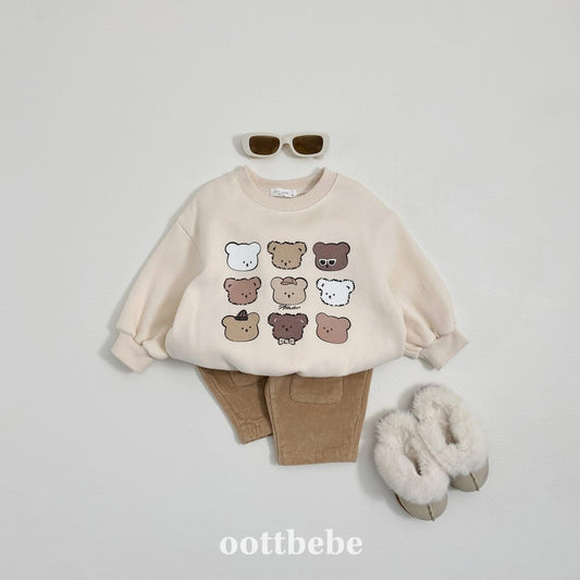 Oottbebe 九宮格熊熊上衣 (75-120cm)