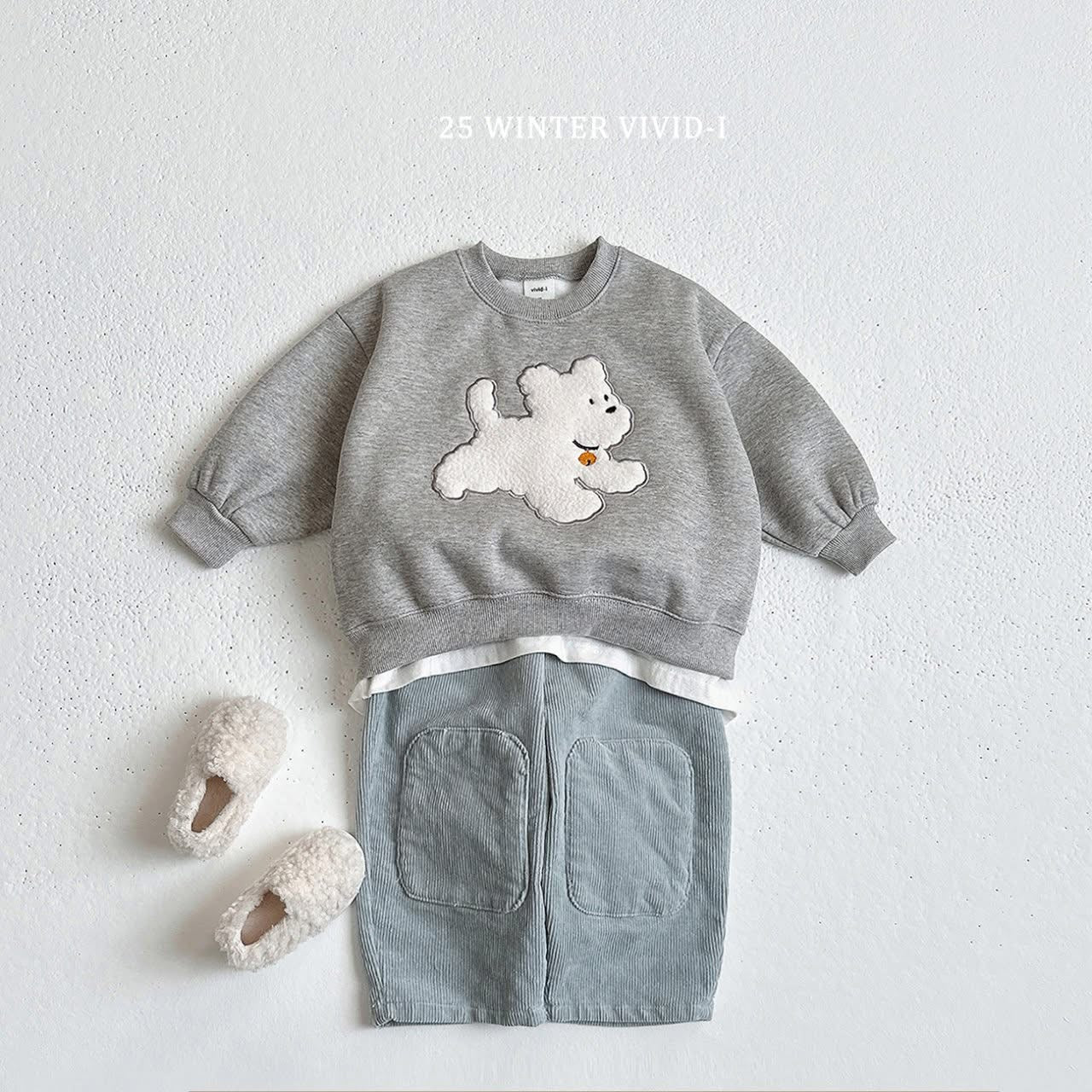 Vivid 可愛狗狗兔兔上衣 (75-135cm)