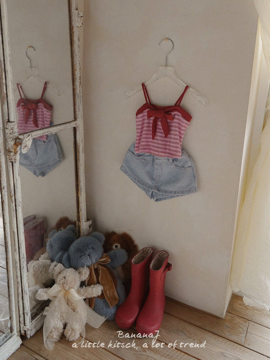 BANANAJ pippi ribbon top (80-135cm)