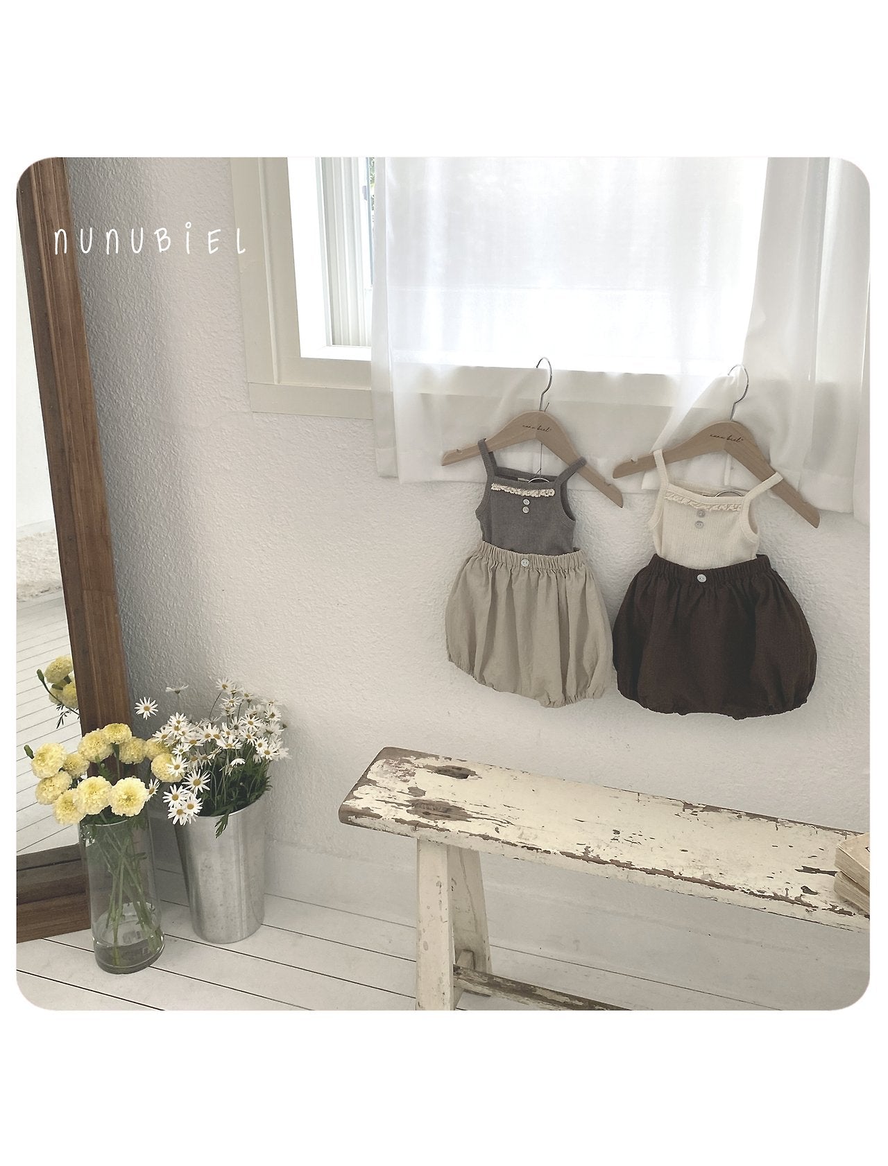 nunubiel bebe eyelet sleeveless (6-18m)