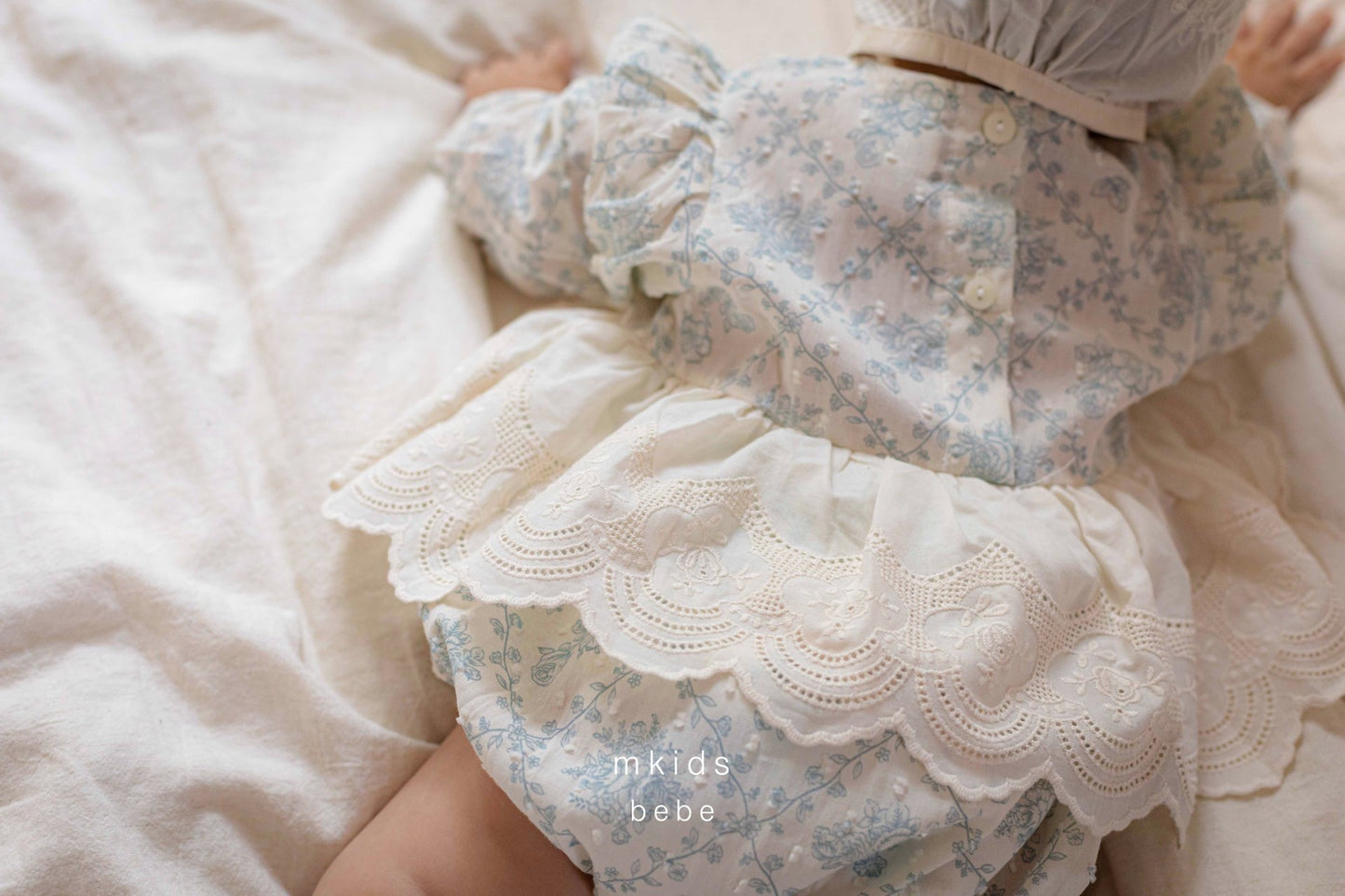mkids lael lace suit (3-18m)