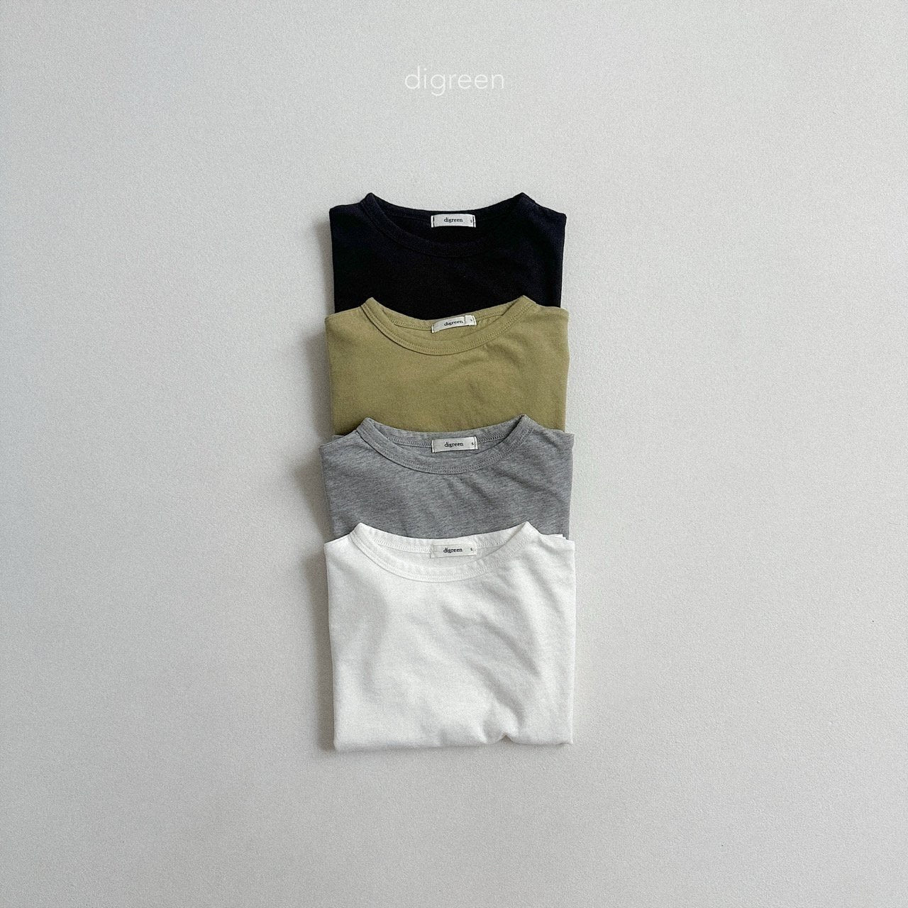 digreen new basic t-shirt (90-130cm)
