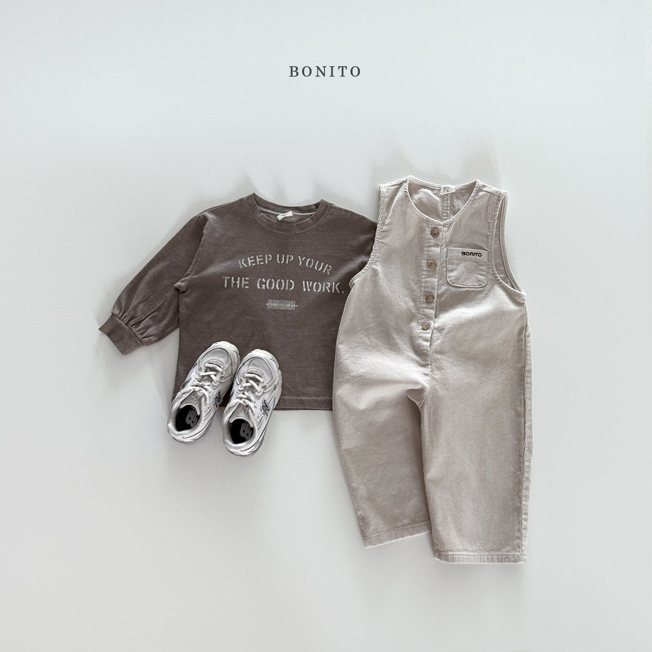 bonito corduroy overall (~80-125cm)