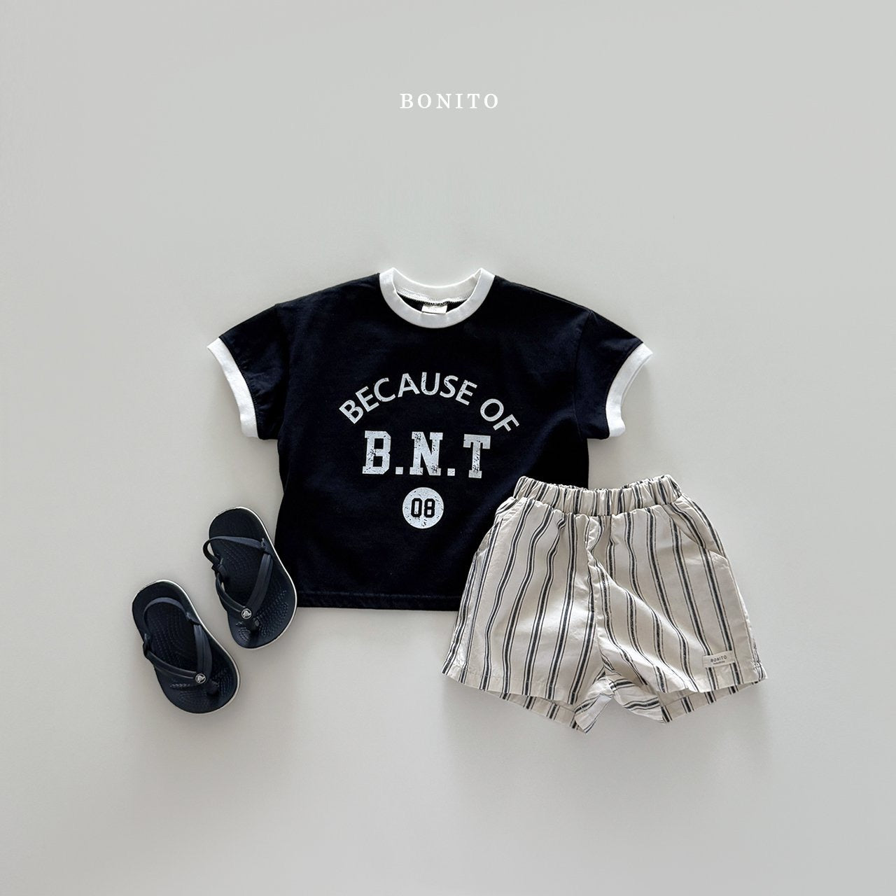 bonito plain series shorts (70-140cm)