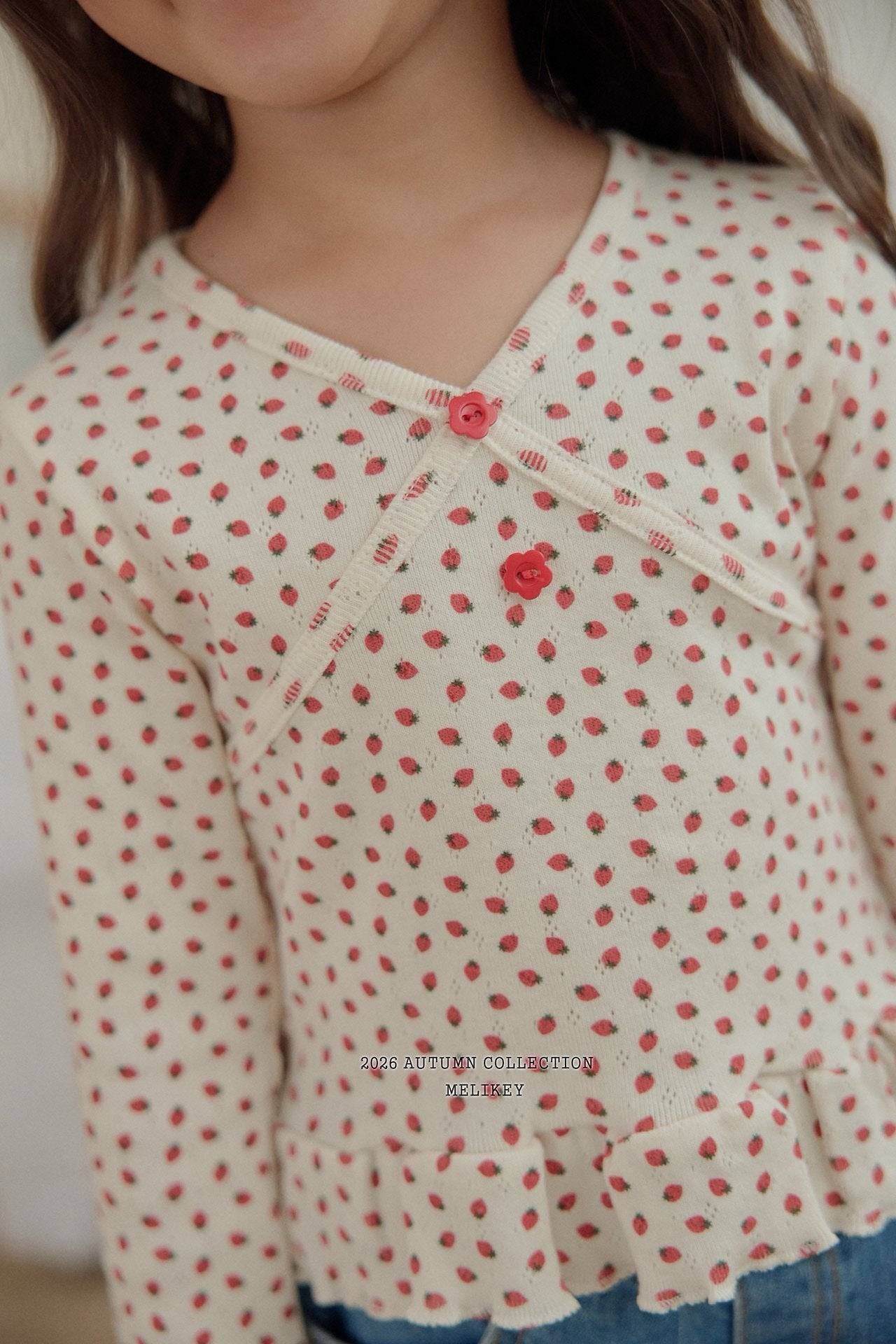 melikey mini strawberry t (~80-140cm)