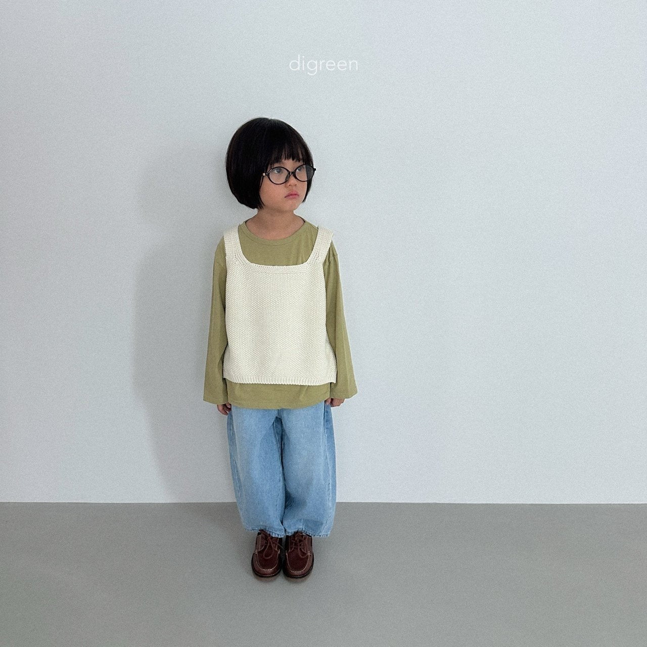digreen new basic t-shirt (90-130cm)