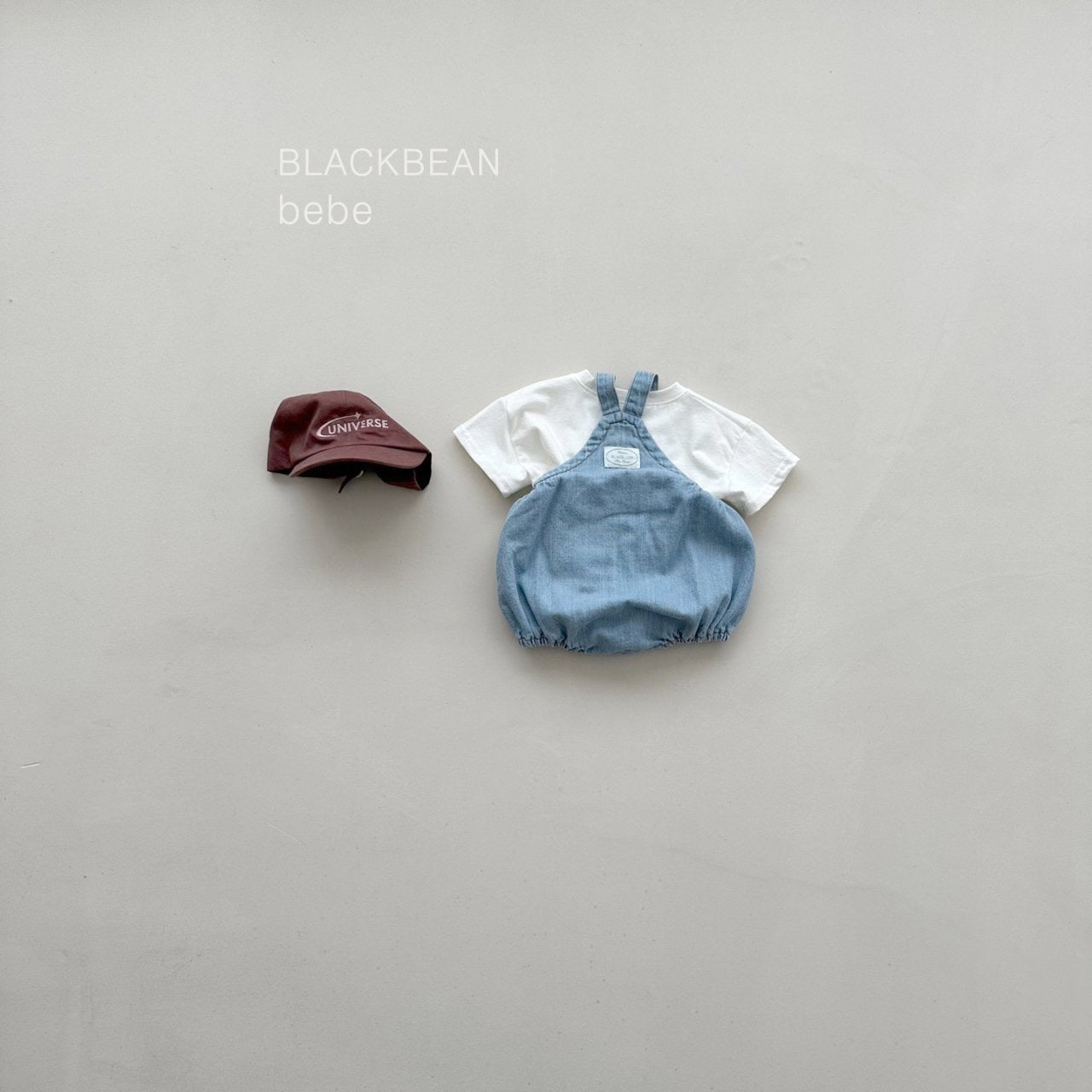 blackbean line suspender set(3-18m)
