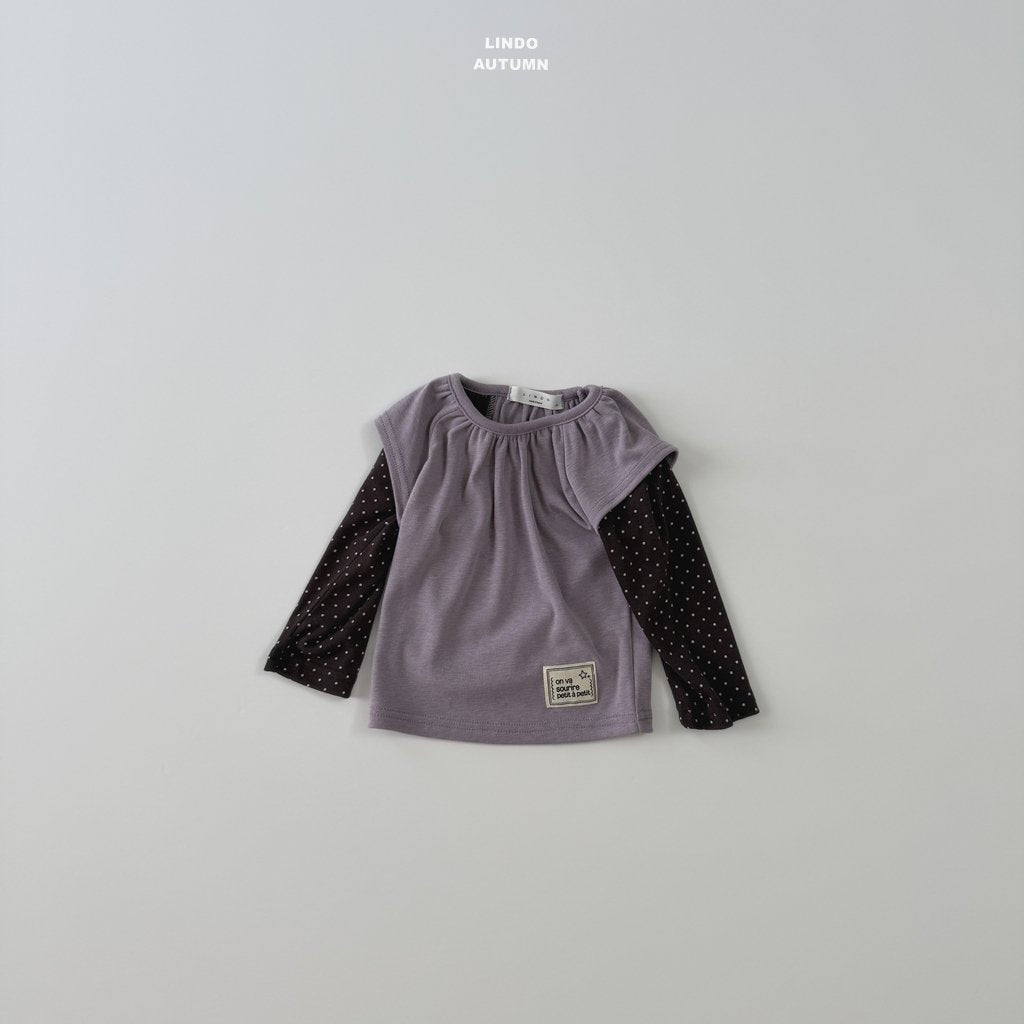 LINDO dot layered tee (80-125cm)