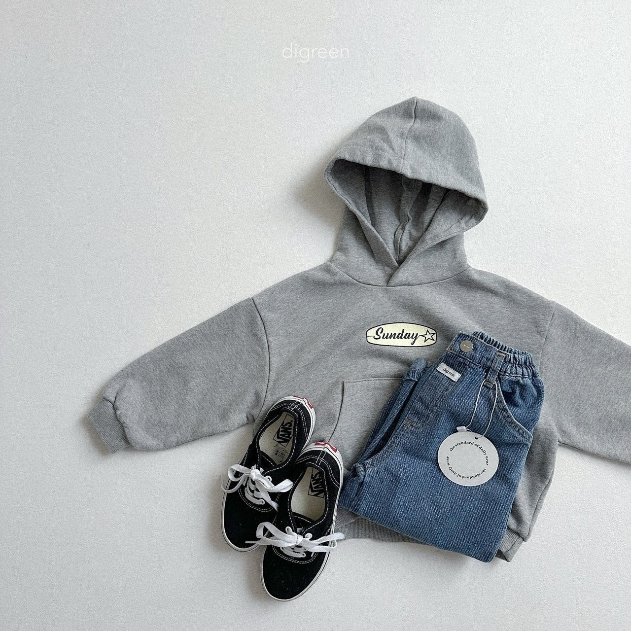 digreen sunday hoodie (90-130cm)