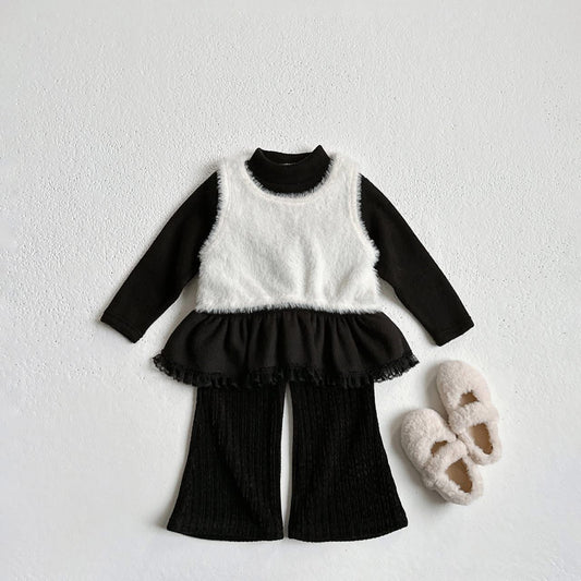 Vivid 溫柔毛毛背心 (75-135cm)