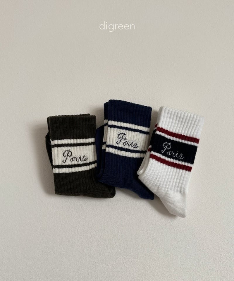 digreen paris socks (12-23cm)