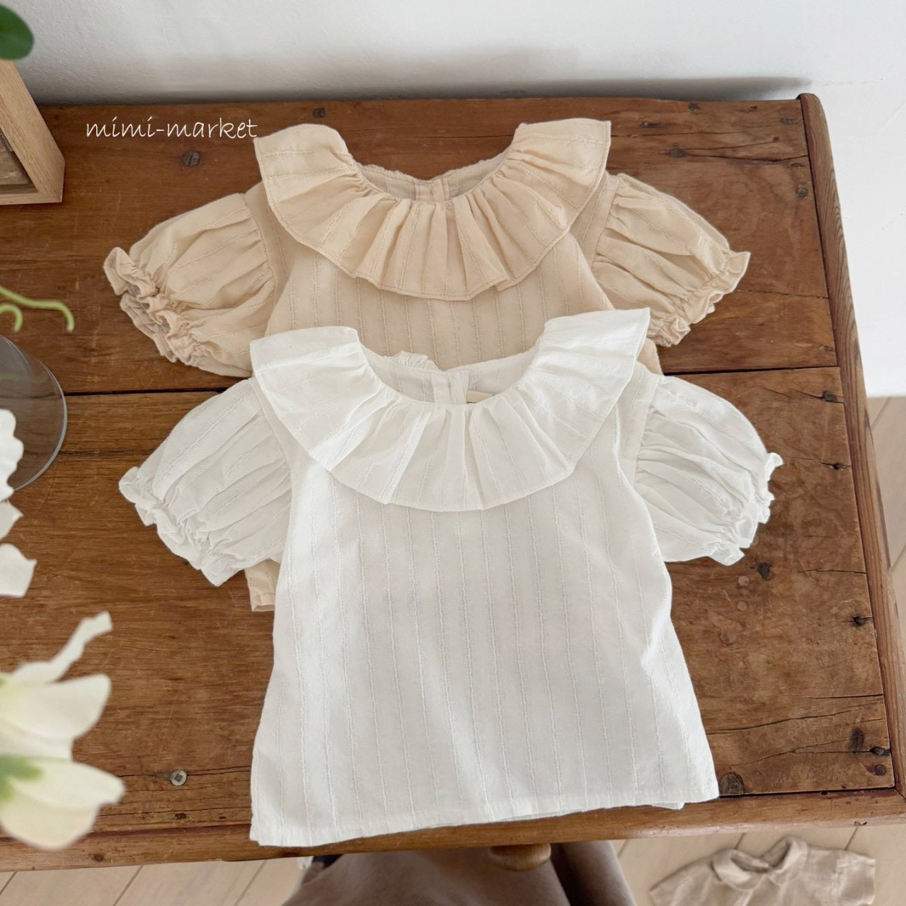 mimi market bow blouse (70-85cm)