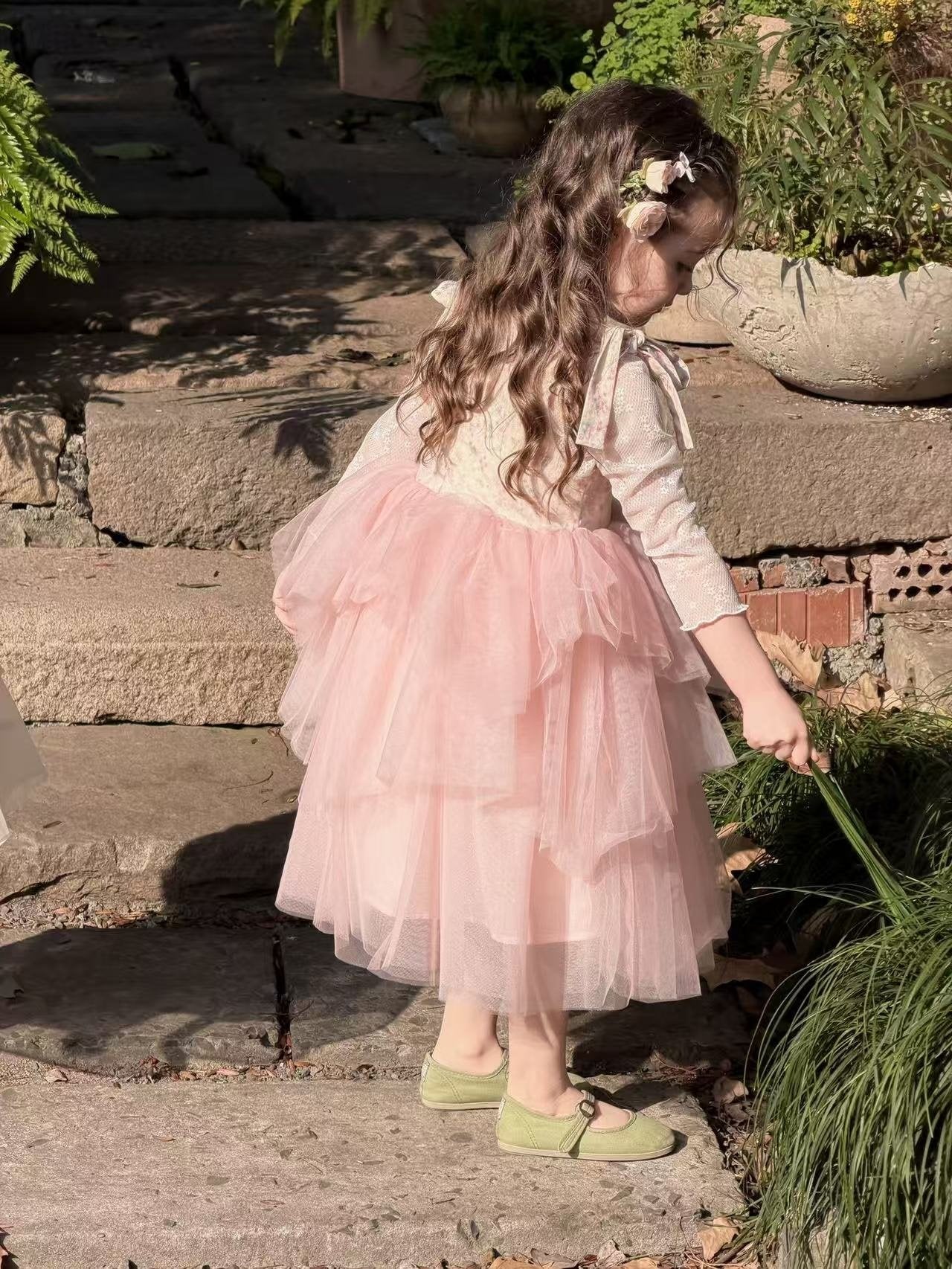 aiai lace see-through tee (95-140cm)