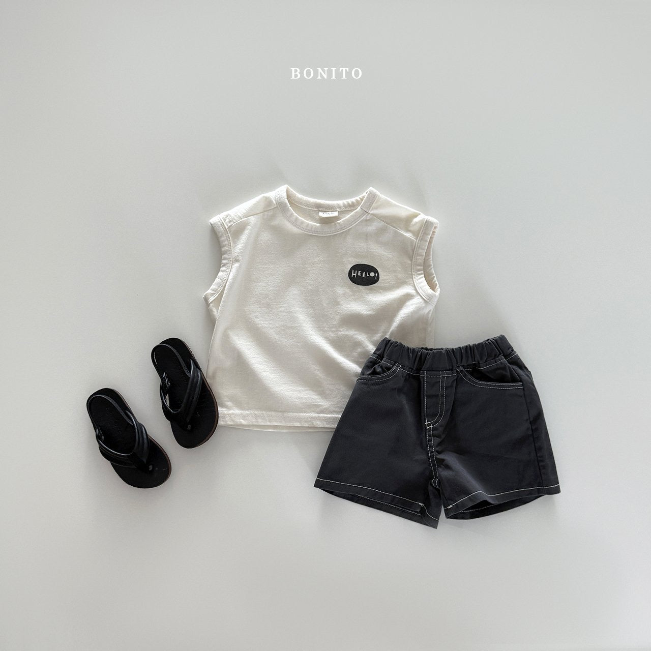 bonito cotton short (70-140cm)