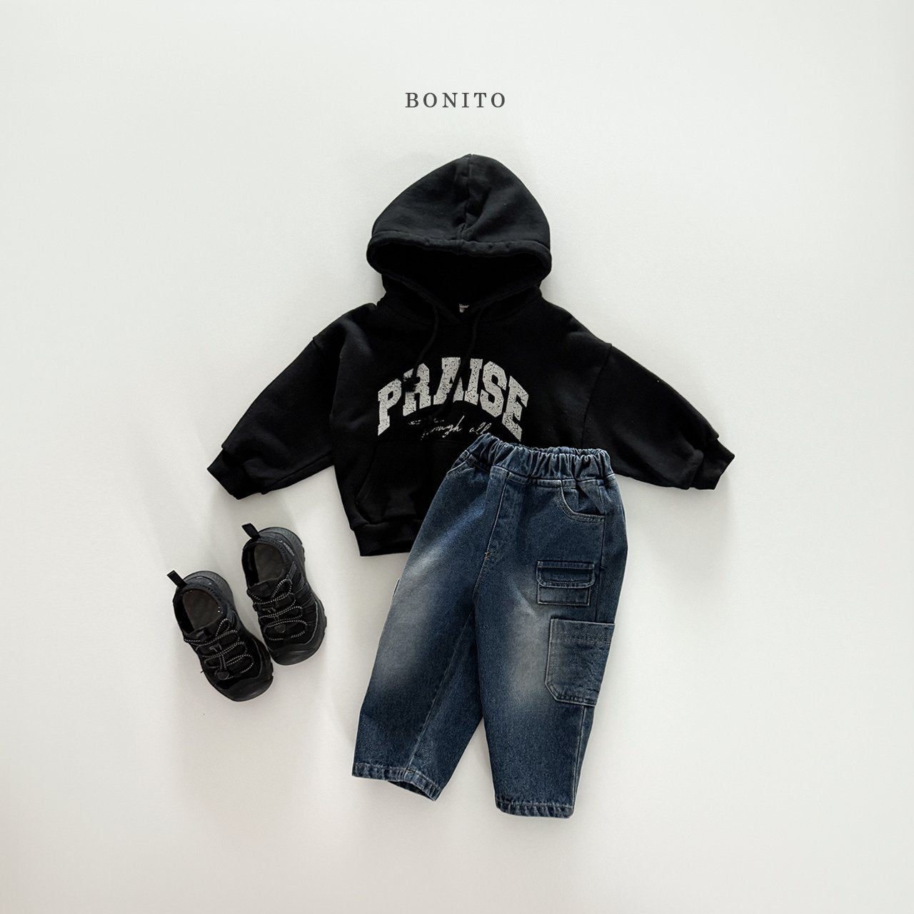 bonito three pocket denim pants (~80-140cm)