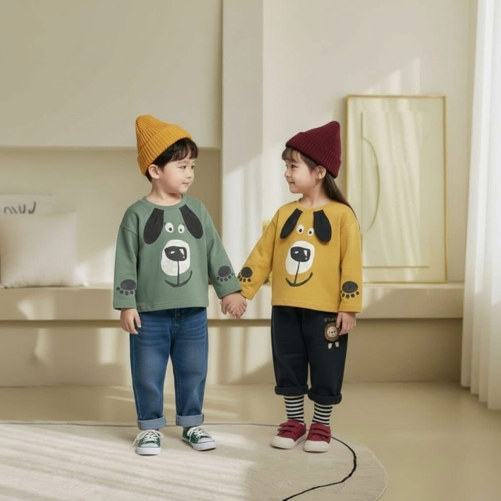 Orangemom 立體狗狗上衣 (95-140cm)