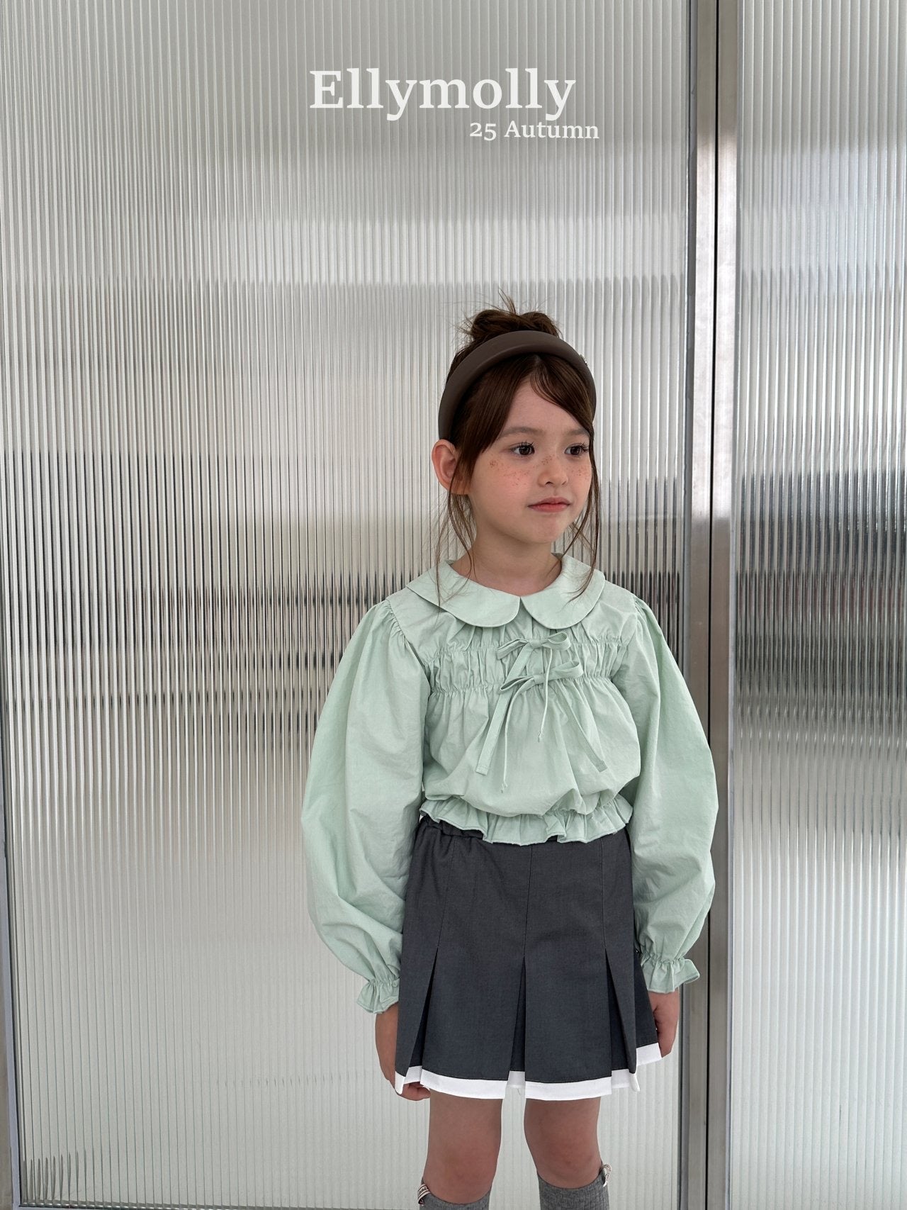 ELLYMOLLY shushu color skirt (90-145cm)