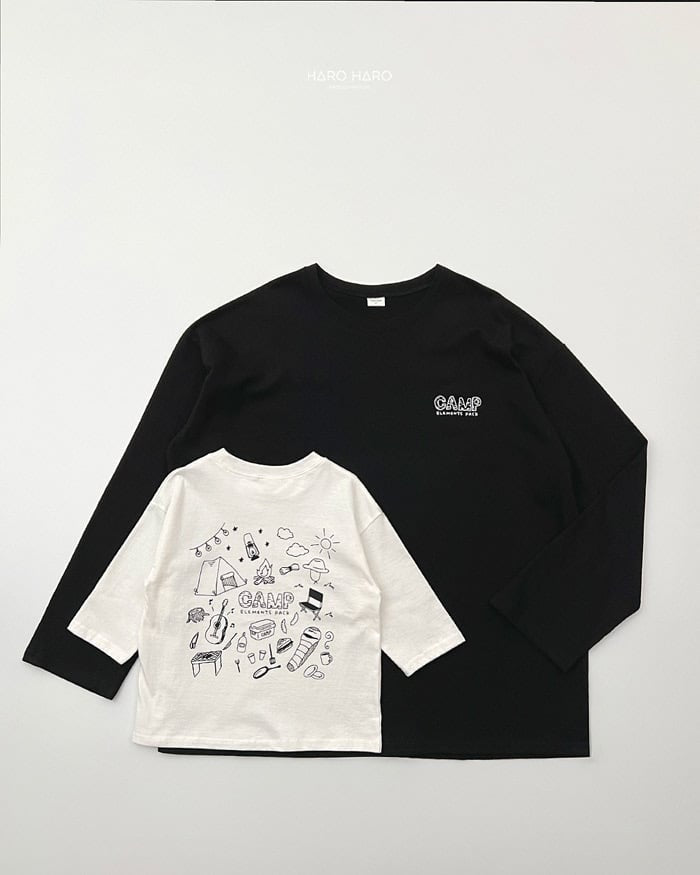 HAROHARO Camping Tee (kids & adult)
