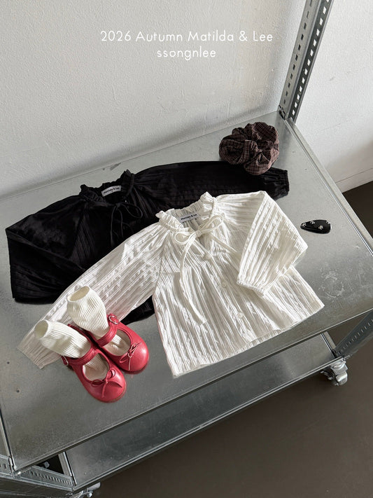 matilda&lee pintuck shirring blouse (85-165cm)