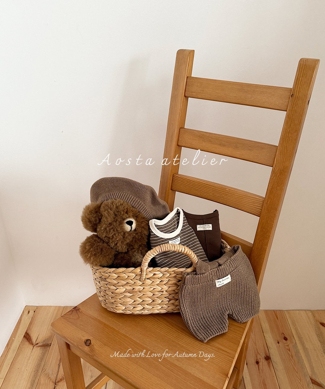Aosta knit overalls (0-24m)