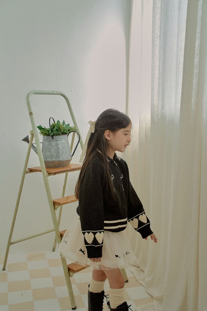 momoann ribbon sheath skirt. (90-130cm)