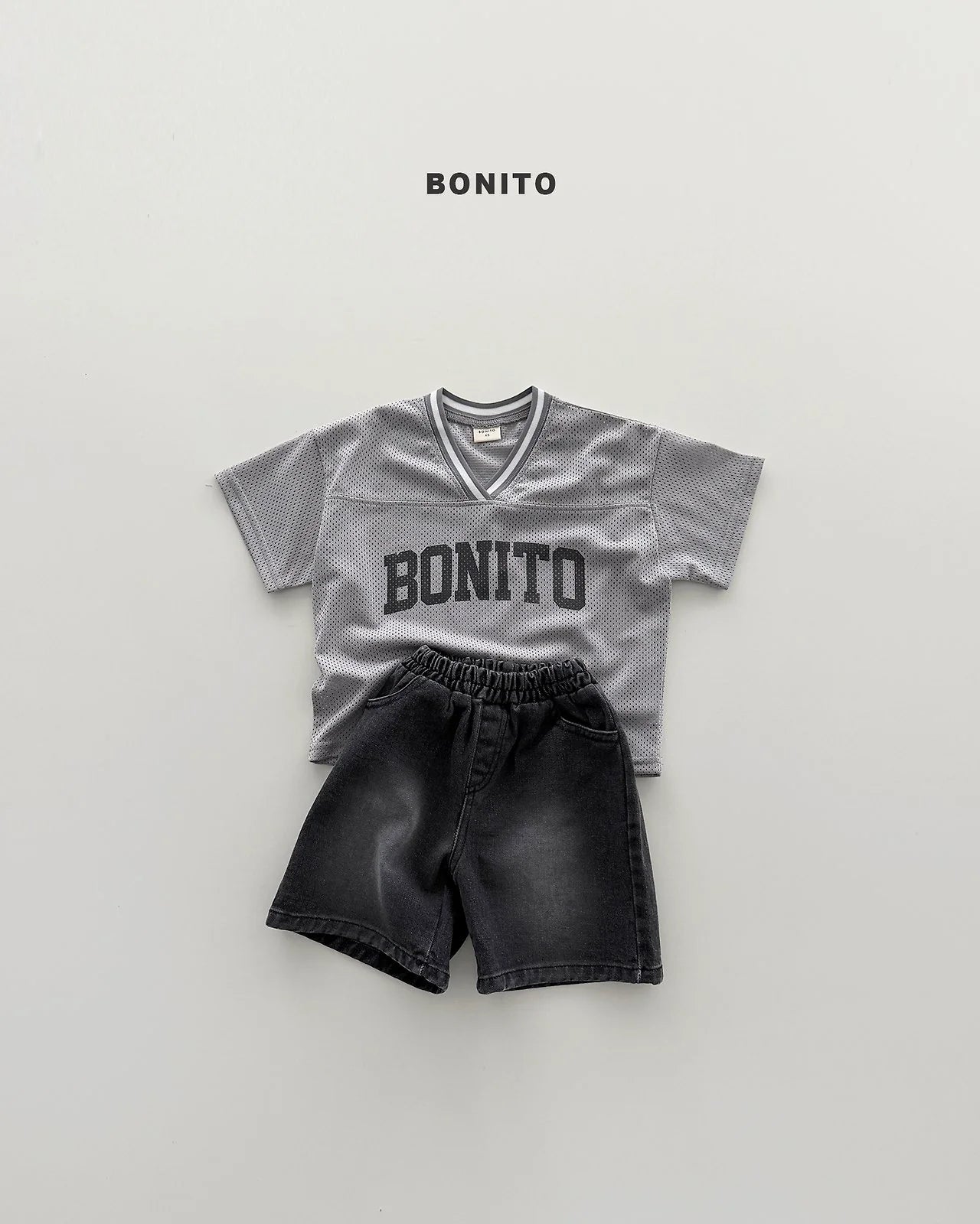 Bonito bonito mesh tee (~80-140cm)