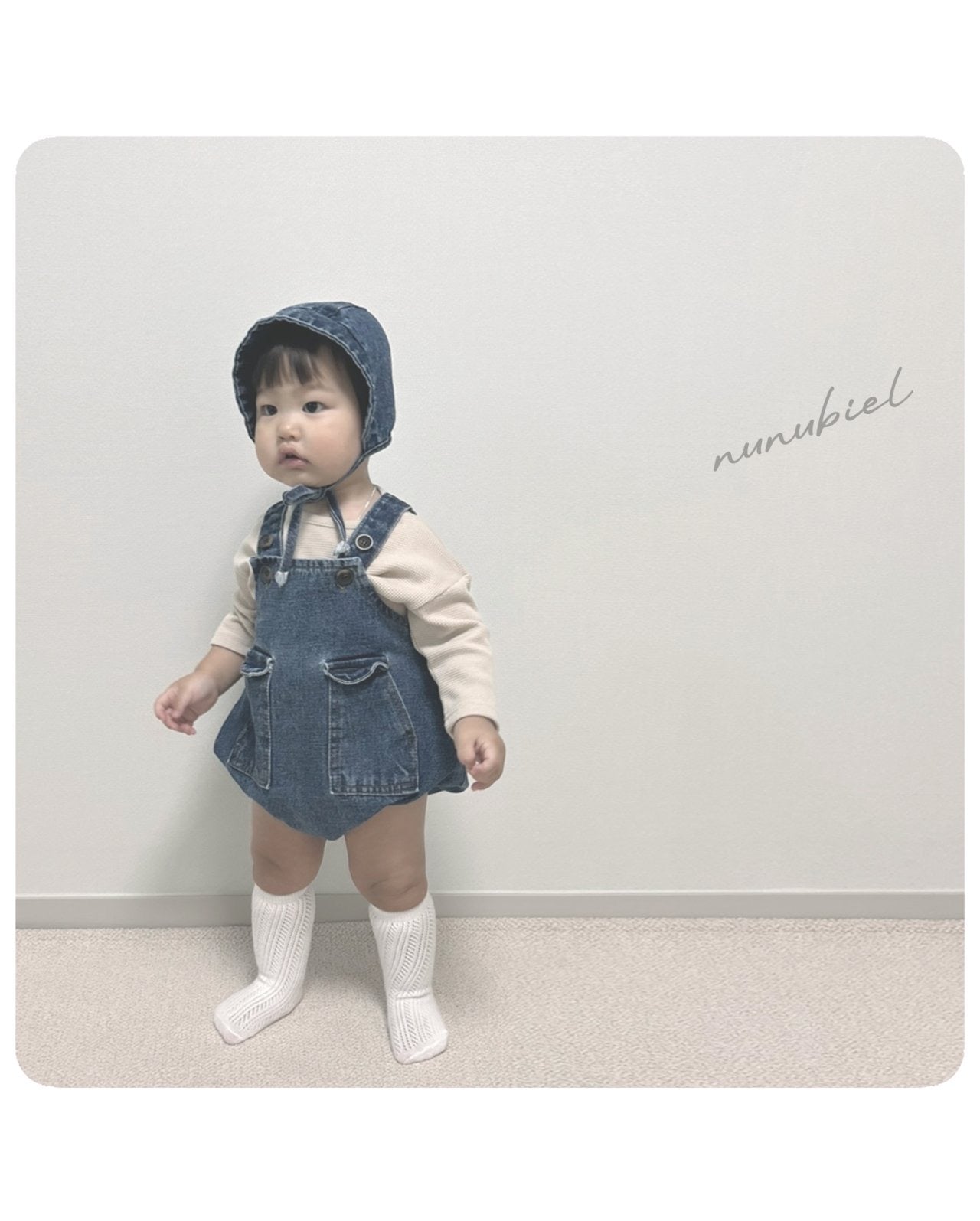 nunubiel bebe waffle t-shirts (3-18m)