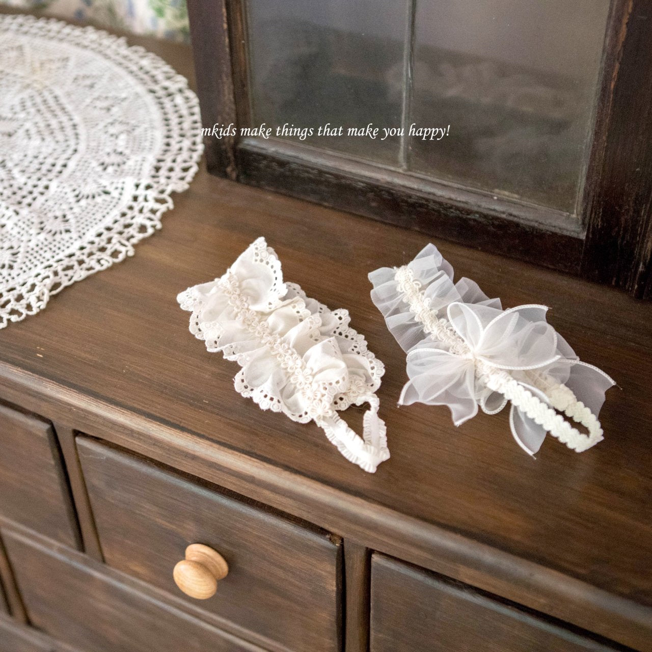 mkids cecil lace hair band