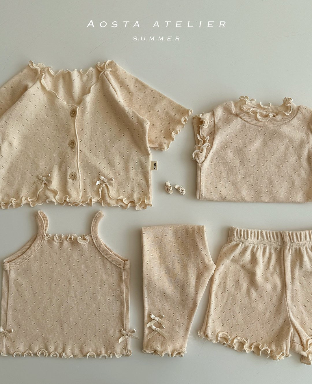 Aosta camellia short pants (70-110cm)