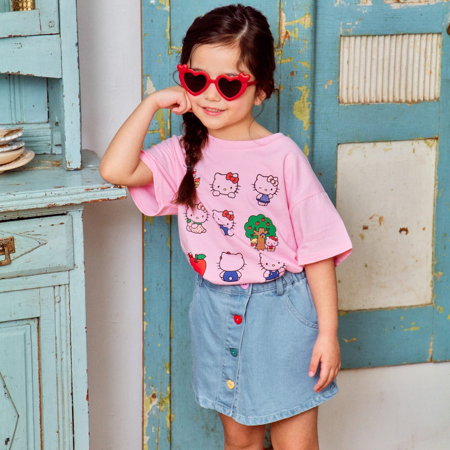 1st hello kitty tee (80-135cm)