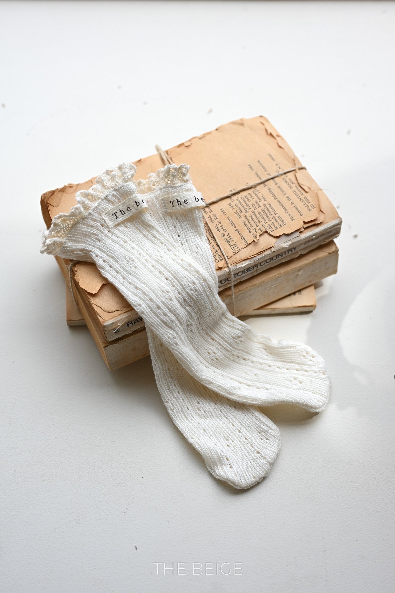 the beige autumn socks(baby)