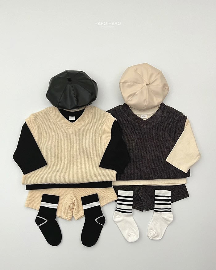 HAROHARO best socks set (3-9y)