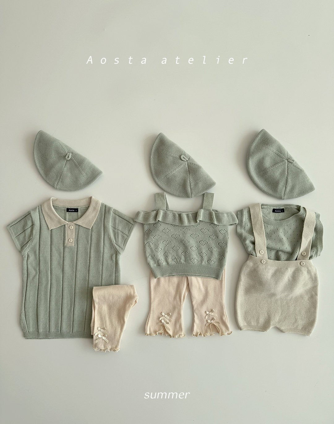 Aosta knit beret