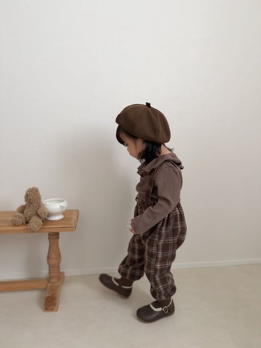 mimi market cream collar tee (70-85cm)