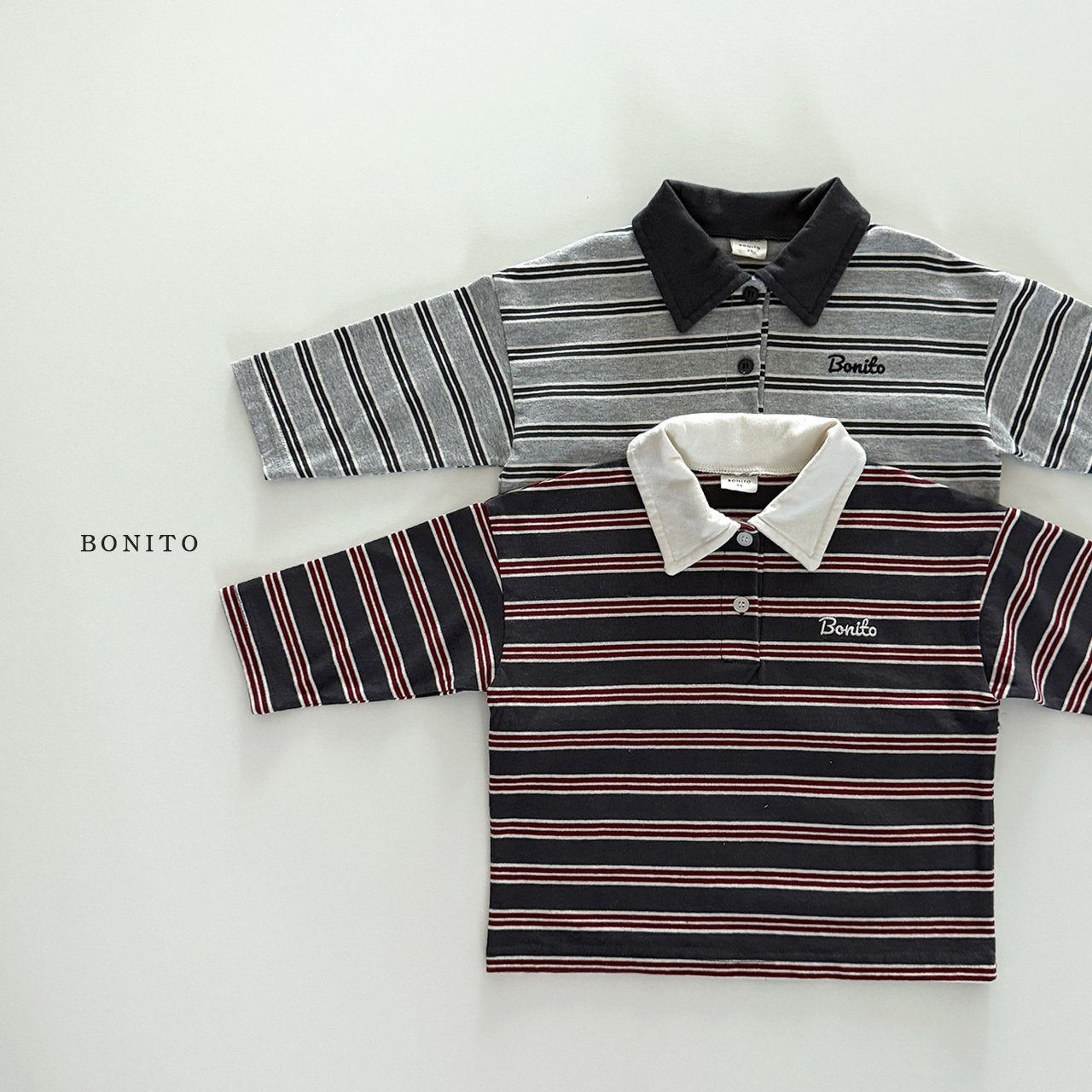 bonito st collar tee (~80-140cm)