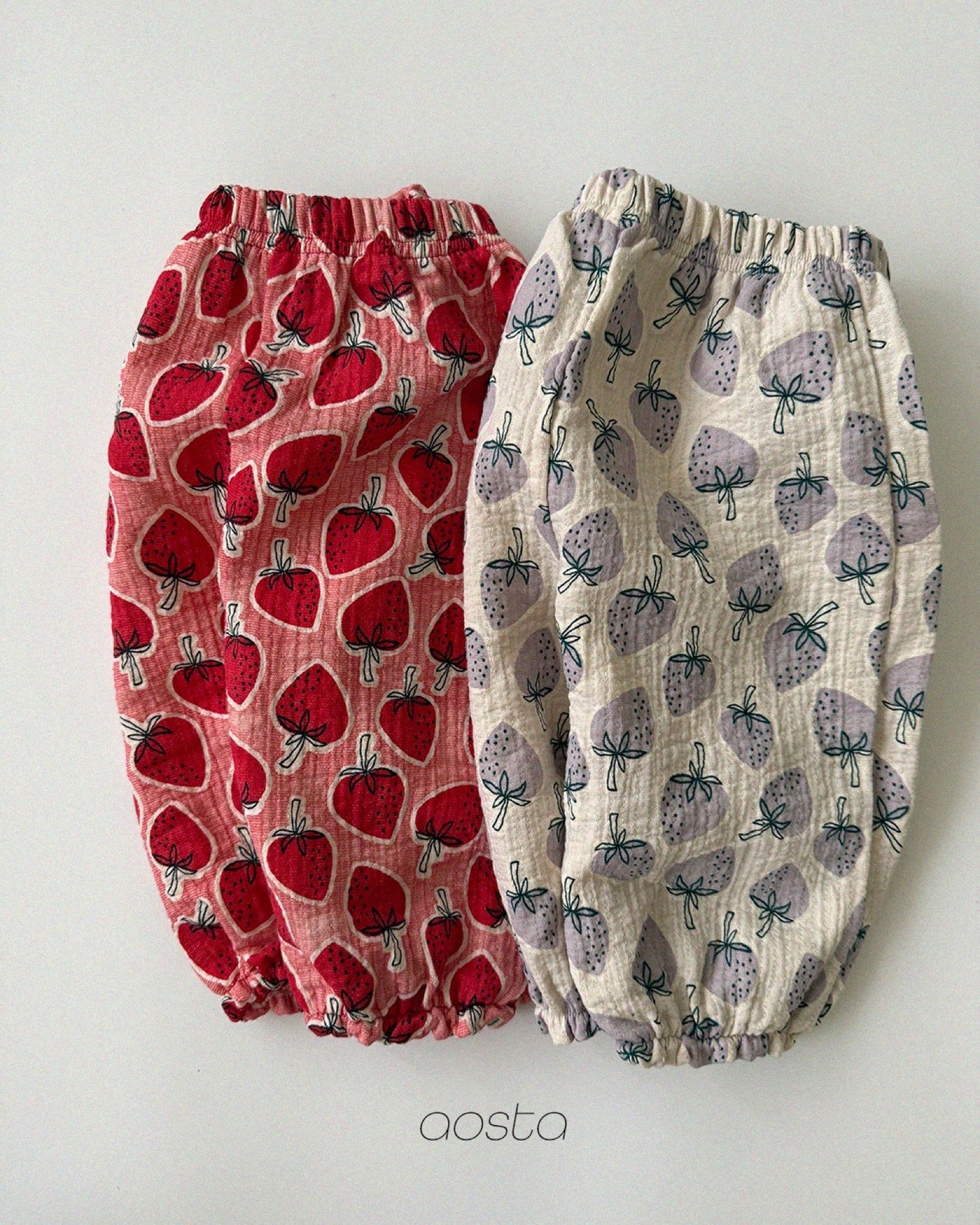 Aosta strawberry pants (~70-115cm)