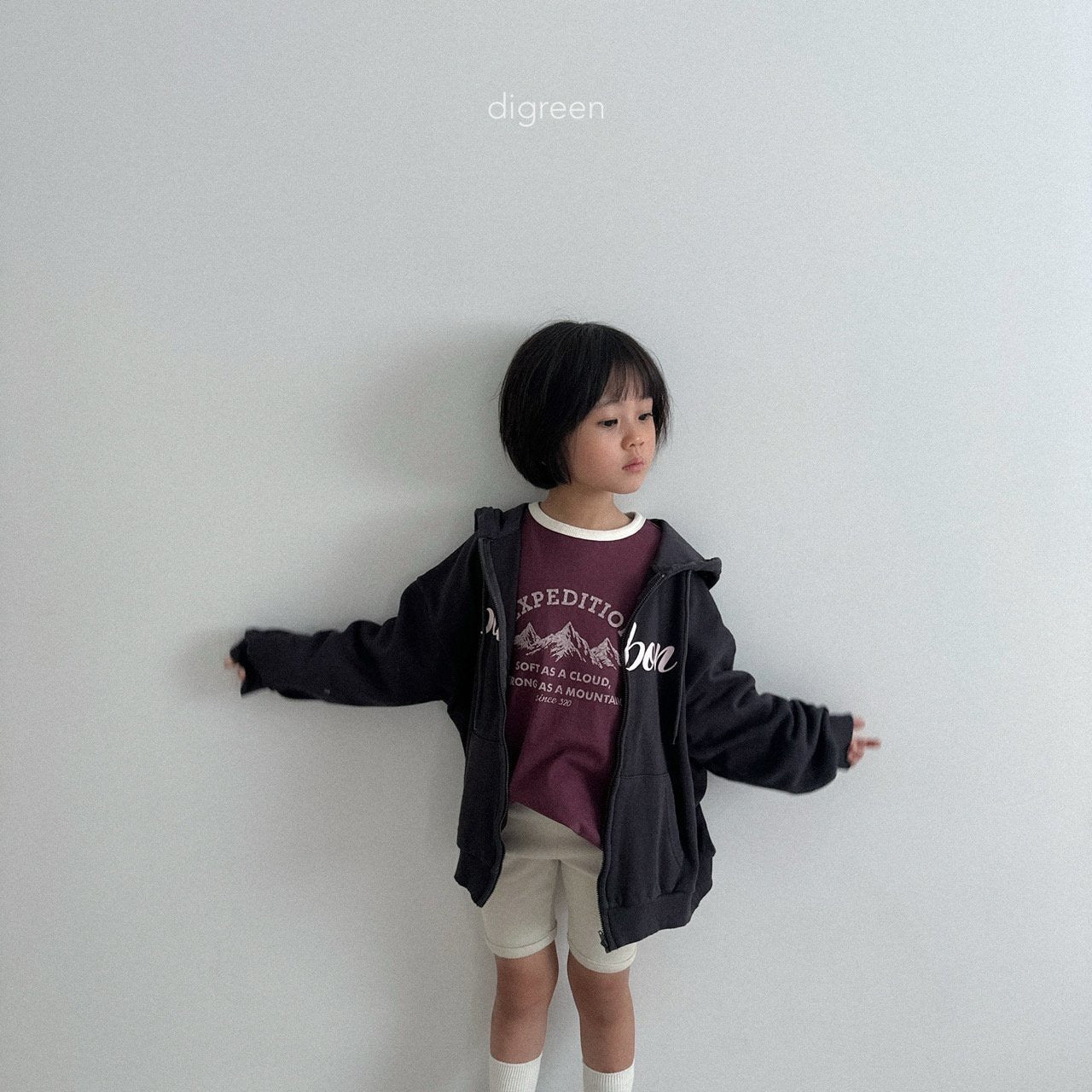 digreen mountain t-shirt (90-130cm)