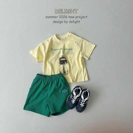 Delight 親子款forever car tee (85-148cm)