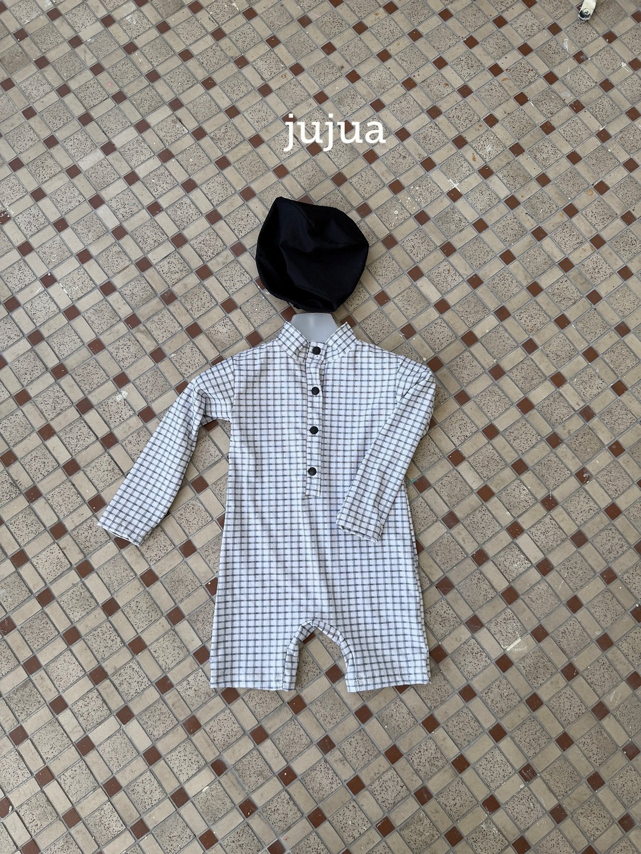 jujua curd rash guard hat set (80-120cm)
