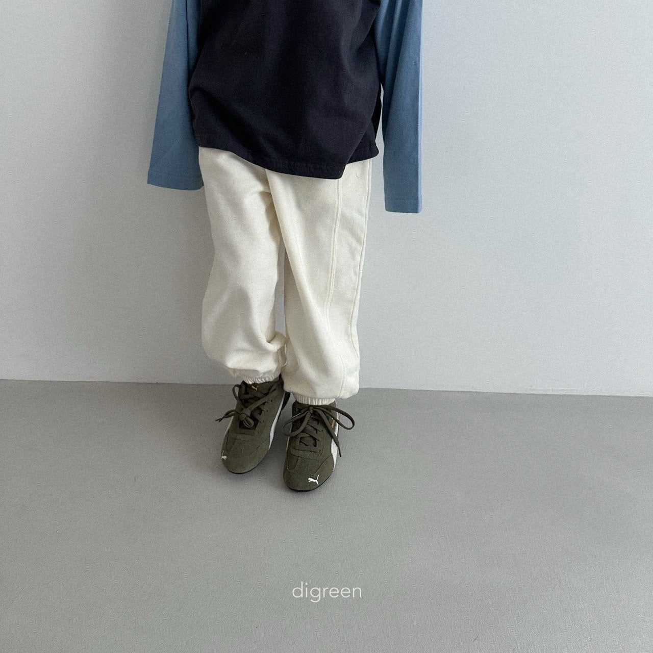 digreen cotton jogger pants (90-130cm)
